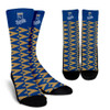 Chevron Kansas City Royals Socks