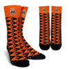 Chevron Miami Marlins Socks