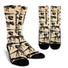 Paleontology Dinosaur Fossil Socks