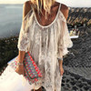 Sexy Lace Strapless Beach Dress Sexy Lace Strapless Beach Dress