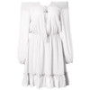 Casual Off-The Shoulder Solid Color Dress Casual Off-The Shoulder Solid Color Dress