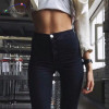 New Fashion Jeans Women Pencil Pants High Waist Jeans Sexy Slim Elastic Skinny Pants Trousers Fit Lady Jeans Plus Size