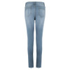 Women Denim Skinny Trousers High Waist Jeans Destroyed Knee Holes Pencil Pants Trousers Stretch Ripped Boyfriend Female