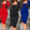 Women Bodycon Dress Sexy Slim Fit Xmas Halloween Christmas Party Dresses Sundress Sexy OL Clothes Office Lady Elegant Dress