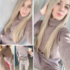 Women clothing 2 Piece set Knit pant Sporting suit Female Autumn Winter Knitted Tracksuit Turtleneck Sweatshirts Casual Suit