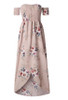 2020 Women Sexy floral Dress Summer Split  Maxi Beach Sundress Off Backless Dress Boho Long Dresses Vestidos Femme Party Long Dress