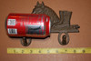 Rustic Western Bathroom Decor, Cast Iron Towel Hooks, 8 1/4 inch W-7