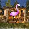 Solar Flamingo Light
