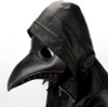 Plague Doctor Bird Mask Long Beak Halloween Party Mask Steampunk Props