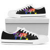 Teach Peace Hippie Boho Low Top Shoes