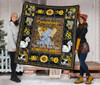 Sunshine sunflower elephant quilt for bedding