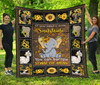 Sunshine sunflower elephant quilt for bedding