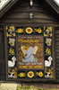 Sunshine sunflower elephant quilt for bedding