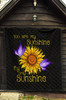You are my sunshine sunflower quilt for bedding
