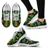 Pineapple Cannabis Skull Skeleton Sneaker Black