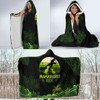 Mama Saurus Mother's Day Dinosaur Hooded Blanket