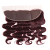 lumiere color 99j body wave 3 Bundles With 13x4 Lace Frontal Pre Colored Ear To Ear