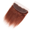 lumiere color #33 straight hair 3 Bundles With 13x4 Lace Frontal Pre Colored Ear To Ear
