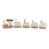 HUIRAN Christmas Spinning Candle Holder Merry Christmas Decorations for Home 2020 Christmas Ornaments Xmas Gift New Year 2021