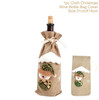 HUIRAN Christmas Spinning Candle Holder Merry Christmas Decorations for Home 2020 Christmas Ornaments Xmas Gift New Year 2021