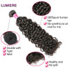 lumiere Malaysian Virgin Hair Water Wave 3 Bundles with 13*4 Lace Frontal