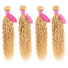 lumiere 613 Blonde Water Wave 4 Bundles human hair
