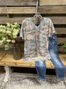 2020 Hot Sale Green V Neck Cotton Casual Shirts & Tops