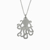 Octopus Necklace Necklace 925 Sterling Silver Pendant.