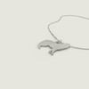 Howling Wolf Necklace 925 Sterling Silver