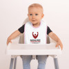 RBT Logo Embroidered Baby Bib