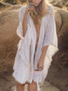Lace Pompoms Cover-Ups Swimwear