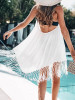 Sexy Backless Tasseled Dresses Overall