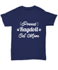 Proud Ragdoll Cat Mom Navy Unisex T-Shirt, Gift For Ragdoll Cat Moms, T-Shirts Gift For Mom, Mother's Day Present Ideas For Ragdoll Cat Moms