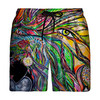 NEON SYNCHRONICITY SWIM TRUNKS