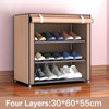 Dustproof Home Shoe Racks Organizer Multiple Layers Shoes Shelf Stand Holder Door Shoe Rack Save Space Home Wardrobe Storage