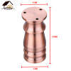 Myhomera 80mm-150mm Furniture Feet Leg Adjustable Cabinet Sofa Legs Aluminum Cupboard Coffee Tea Table Bathroom Protective Foot