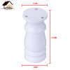 Myhomera 80mm-150mm Furniture Feet Leg Adjustable Cabinet Sofa Legs Aluminum Cupboard Coffee Tea Table Bathroom Protective Foot
