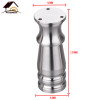 Myhomera 80mm-150mm Furniture Feet Leg Adjustable Cabinet Sofa Legs Aluminum Cupboard Coffee Tea Table Bathroom Protective Foot