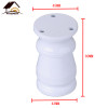Myhomera 80mm-150mm Furniture Feet Leg Adjustable Cabinet Sofa Legs Aluminum Cupboard Coffee Tea Table Bathroom Protective Foot