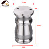 Myhomera 80mm-150mm Furniture Feet Leg Adjustable Cabinet Sofa Legs Aluminum Cupboard Coffee Tea Table Bathroom Protective Foot