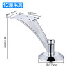 5" Heavy duty furniture support feet Thicken steel legs for Chairs TV Cabinet Wardrobe sofa bed Feet Mat hardware accessories