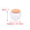NAIERDI 8pcs Silicone Wood Floor Protector Pad Round Chair Leg Cups Feet Furniture Non Slip Table Cover For Chairs Home Hardware