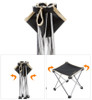 Outdoor Ultra-Light Folding small Chair Suitable For Fishing Camping Hiking Picnic Aluminium Alloy Beach Chairs Furniture