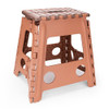 Living Plastic Folding Step Stool 15 inch Height Premium Foldable Stool for Kids & Adults Kitchen Garden Bathroom Stepping Stool