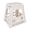 Living Plastic Folding Step Stool 15 inch Height Premium Foldable Stool for Kids & Adults Kitchen Garden Bathroom Stepping Stool