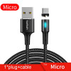Magnetic Cable Micro USB For Samsung Android Fast Charging Magnet Charger For iPhone USB Type C Cable Mobile Phone Cord