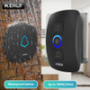 KERUI M525 Home Security Welcome Wireless Doorbell Smart Chimes Doorbell Alarm LED light 32 Songs with Waterproof Touch Button