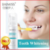 BAIMISS Teeth Whitening Mousse Toothpaste Tooth-Cleaning Fresh Shining Oral Hygiene Removes Plaque Stains Bad Breath Dental Tool
