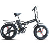 Sheng milo Electric bike ebike 48V500W electric mountain bike electric folding bike 4.0 fat tire 48V15AH lithium battery