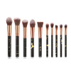 10 Pcs Marble Makeup Brushes Powder Foundation Eyeshadow Lip Eyeliner Blush Professional Makeup Brush Set Tools